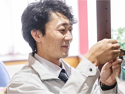 活き活きとしたスタッフ